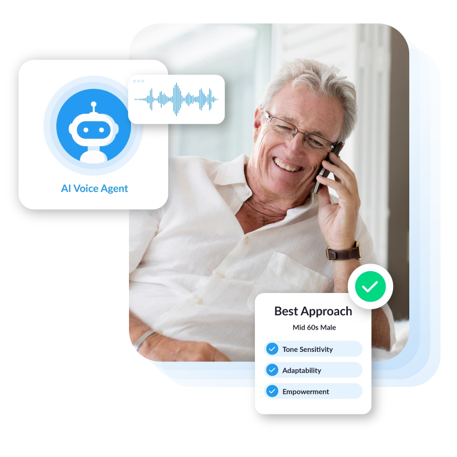 Personalize voice AI agent conversations